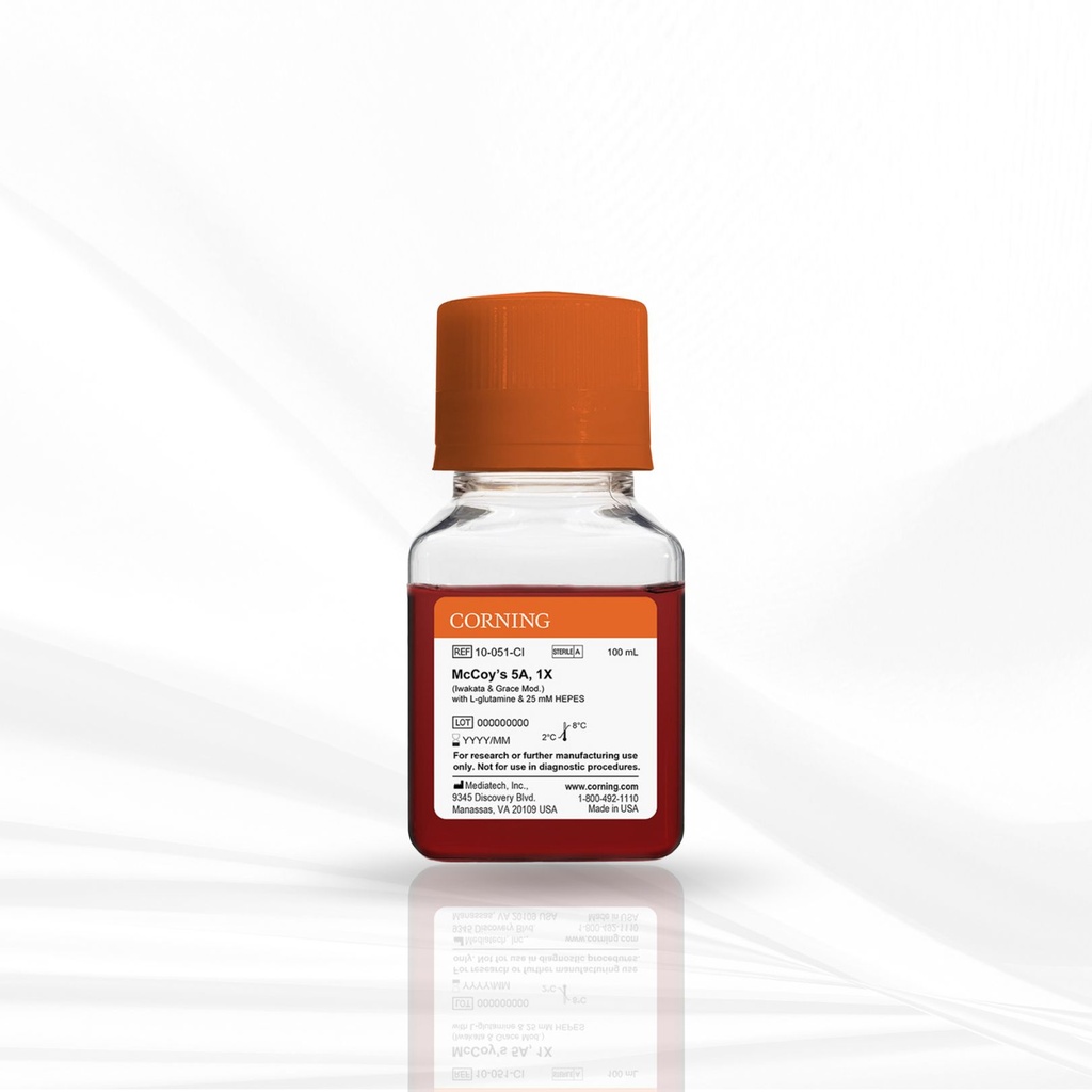 Corning®100 mL McCoy’s 5A (Iwakata & Grace Modification)