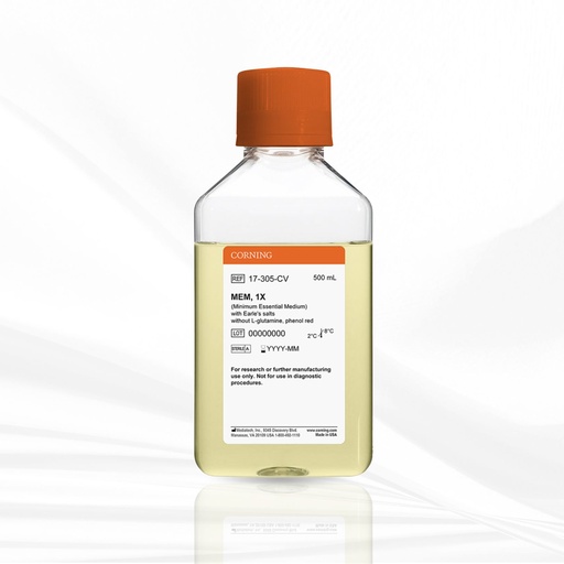 [MT-CM-17-305-CV] Corning® 500 mL MEM (Minimum Essential Medium)