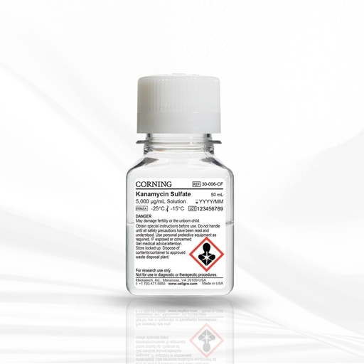 [MT-CC-30-006-CF] Corning® 50 mL Kanamycin Sulfate, Liquid